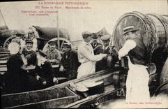 VINTAGE POSTCARD Normandy Scene of fair Merchants of cider TOP