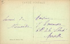 CPA Normandie Cueillette des pommes