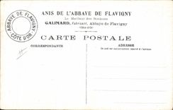 CPA Abbaye de Flavigny Fabrique d'Anis 