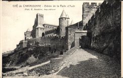 CPA Distillerie de la Micheline Carcassonne Michel Sabatier Alcool