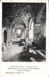 VINTAGE POSTCARD Abbaye of Flavigny Manufactures Anise interior Cloister of the first benedictine abbey