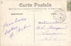 VINTAGE POSTCARD cider of the Sarthe Alcohol