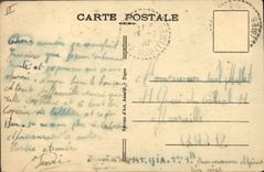 VINTAGE POSTCARD Winter sports Ski Beuil Contest of ski the track