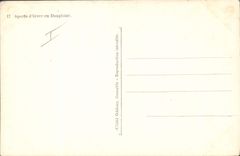 VINTAGE POSTCARD Winter sports Dauphine Ski