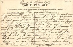 VINTAGE POSTCARD Winter sports Ski Skiers