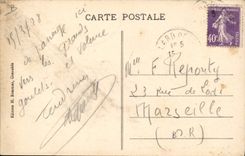 CPA Sports d'hiver Ski Dauphine Villard de Lans l'hiver Skieurs