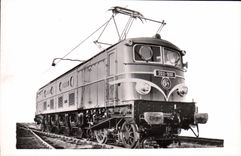 CPA Train Locomotive electrique Serie 2D2 9101 9135