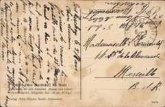 VINTAGE POSTCARD Sailing Boat