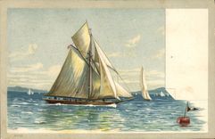 CPA Bateau Voilier 