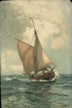 CPA Bateau Voilier 