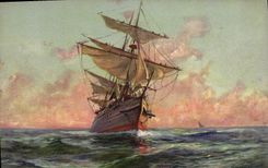 CPA Bateau Voilier 