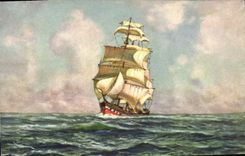 CPA Bateau Voilier 