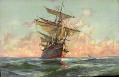 CPA Bateau Voilier 