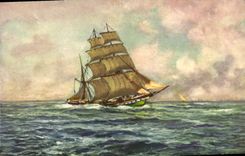 CPA Bateau Voilier 