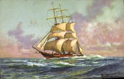 CPA Bateau Voilier 