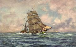 CPA Bateau Voilier 