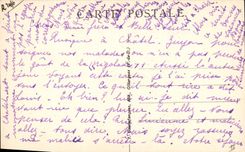 VINTAGE POSTCARD Woman Naked erotic Auvergne