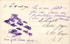 CPA Femme Nu erotique le baiser