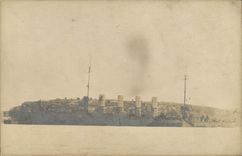 Real photo Boat Breslaud War