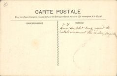 VINTAGE POSTCARD Boat War Destroyers with the small row