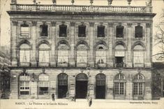 CPA Nantes Le theatre et le cercle militaire 