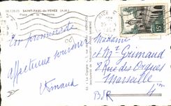 La POSTAL San Pablo de la VENDIMIA coloca la fuente