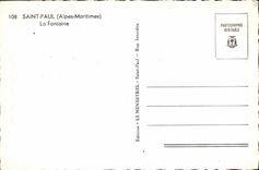 CPA Saint Paul la Fontaine