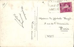 CPA Saint Paul De Vence La fontaine