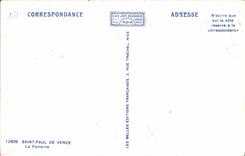 CPA Saint Paul De Vence La Fontaine