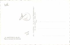 MODERN CARD Saint Paul Seen through the olive-trees