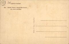 CPA Saint Paul Un Vieux Portique