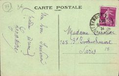 CPA Foret De Fontainebleau La Roche Eponge