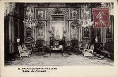 CPA Palais De Fontainebleau Salle du Conseil