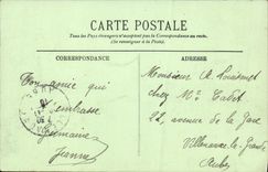 CPA Palais De Fontainebleau La Baptistere et la Cour ovale