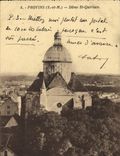 VINTAGE POSTCARD Layered branches Dome St Quiriace