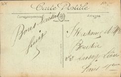 VINTAGE POSTCARD Meaux Seen from of the Town hall