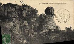 VINTAGE POSTCARD Soups Coqueluchon