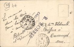 VINTAGE POSTCARD Soups Coqueluchon