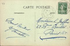 VINTAGE POSTCARD Moret On Loing the Keep