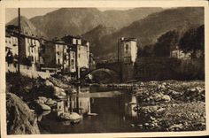 CPA Sospel Vieilles Maisons au Bord de la Bevera