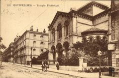 CPA Montpellier Temple protestant 