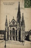 CPA Mulhouse Temple protestant 