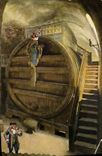 VINTAGE POSTCARD Brewery Das Gross Heilderberger Fass