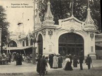 VINTAGE POSTCARD Brewery Fair of Nancy Consortium of the breweries
