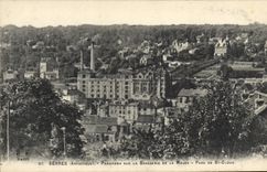 CPA Brasserie Sevres Panorama sur la brasserie de la Meuse Parc de St Cloud 