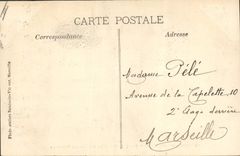 CPA Exposition Marseille 1906 La musique des tramways