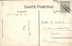 CPA Brasserie Ruines de l'abbaye de Villers