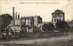CPA Brasserie Champigneulles Entree de la brasserie de Champigneulles