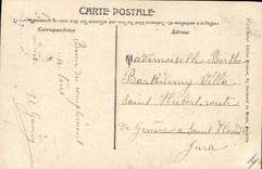 VINTAGE POSTCARD Marseilles Fair colonial Velten House