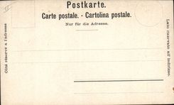 VINTAGE POSTCARD Beer Man